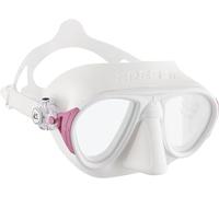 Cressi Calibro Masque de plongée Mixte Adulte, Blanc/Rose, Taille Unique