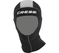 Cressi Cagoule de plongée Hood Unisexe Néoprène 3 mm Noir Taille M/3-4