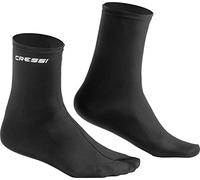 CRESSI Fins Socks Black L/X - Chaussettes Ultra Stretch pour d'un Ajustement Parfait avec Palmes, Noir, L/X, Unisexe