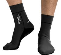 CRESSI Chaussettes de sports nautiques en néoprène pour adulte pour la plongée avec tuba et les activités aquatiques | Fabriquées en néoprène de qualité ultra extensible de 1,5 mm