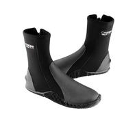 Cressi Isla Boots 5 mm Bottilons Mixte Adulte, Noir/Logo Rouge, XXL