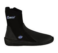Cressi Bottes de plongée Isla – Néoprène 3,5 mm, semelles caoutchouc, Noir EU 42-43