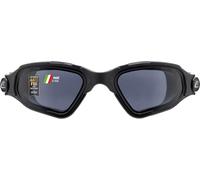 CRESSI Clear Eyes Goggles Black/Black Smoked Lens - Lunettes de Natation Unisexe en Silicone pur avec Traitement Moléculaire Anti Buée de la Lentille, Noir/Noir Lentilles Fumées, Taille Unique