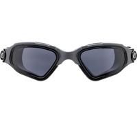 CRESSI Clear Eyes Goggles Black/Grey Smoked Lens - Lunettes de Natation Unisexe en Silicone pur avec Traitement Moléculaire Anti Buée de la Lentille, Noir/Gris Lentilles Fumées, Taille Unique