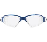 CRESSI Clear Eyes Goggles Clear/Blue - Lunettes de Natation Unisexe en Silicone pur avec Traitement Moléculaire Anti Buée de la Lentille, Transparent/Bleu, Lentilles Transparentes, Taille Unique