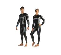 Cressi Combinaison de plongée Triton Néoprène 1,5 mm Noir/Orange Taille S