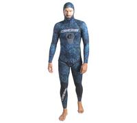 Cressi Combinaison de plongée 2 pièces pour Homme Bleu Camouflage Taille XXL