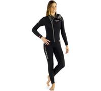 Cressi Combinaison Diver Lady Monopiece 7 mm Noir/Rouge Taille M/3
