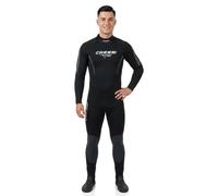 Cressi Fast 1 mm Man Monopiece Wetsuits, Black/Grey, XL