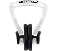 Cressi Comfort Nose Clip Black - Pince Nez en Silicone, Conçu pour Eviter Les Infiltrations d'eau Lors de la Natation., Noir, Taille Unique, Adultes