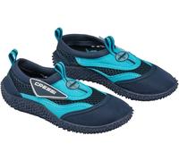 Cressi Coral Shoes Junior Chaussures de Plage et Piscine Mixte Enfant, Bleu/Azure, 33