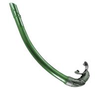 Cressi Corsica Premium Ultra Flexible Tuba (fabriqué en Italie), EG268598, Noir/Vert