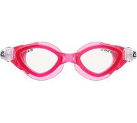 Cressi Lunettes de natation junior Crab – Mer, piscine et snorkeling – Rose, verres clairs 2‑7 ans