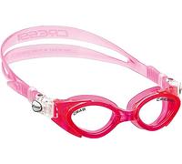 CRESSI Crab Goggles, Pink - Lunettes de Natation Junior Parfaites pour la Mer, la Piscine et Snorkeling, Rose_Lentilles Clair 2/7 Ans