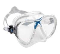 Cressi Big Eyes Evolution Masque de plongée Hommes, Transparent/Bleu, Taille Unique