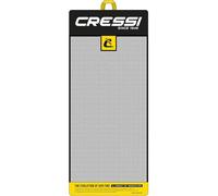 Cressi Depuis 1946 - Fins Net Mesh Bag - Sac en Filet Noir/Jaune Spacieux et Résistant, conçu pour Transporter Facilement tes Palmes après Plongée ou en Snorkeling - XL_36x110 cm