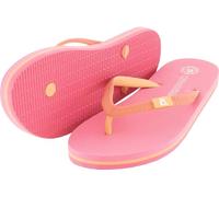 Cressi Depuis 1946 - Flip Flops St Tropez - Tongs Élégantes, Plage, Mer, Piscine, Salle de Sport, Loisirs, Séchage Rapide, Amortissantes, Douces, Antidérapantes, Rose/Corail - 35/36 EU