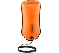 Cressi Depuis 1946 - Glide Pro Swim Buoy - Bouée de Signalisation, Gonflable, Pratique et Compacte Visibilité Maximale des Nageurs, Plongeurs et Triathlètes en Mer ou en Eaux Libres - Orange - 28L
