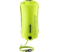 CRESSI Depuis 1946 - Glide Pro Swim Buoy - Bouée de Signalisation, Gonflable, Pratique et Compacte Visibilité Maximale des Nageurs, Plongeurs et Triathlètes en Mer ou en Eaux Libres - Fluo - 28L