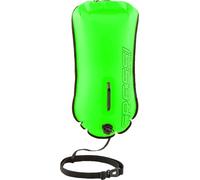 Cressi Depuis 1946 - Glide Pro Swim Buoy - Bouée de Signalisation, Gonflable, Pratique et Compacte Visibilité Maximale des Nageurs, Plongeurs et Triathlètes en Mer ou en Eaux Libres - Fluo - 28L