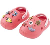 Cressi Depuis 1946 - Jelly Kid Clogs - Sandales Sabots Pantoufles Antidérapantes et Respirantes pour Enfants, Plage Mer Promenades Crèche Maison, Fermeture à Aression - Fuchsia/Rose - 27/28 EU