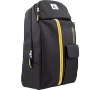 Cressi Depuis 1946-Leon Backpack-Sac à Dos Unisex Pratique et Fonctionnel Permet d'être Prêt à Tout, d'une Plongée Improvisée à Une Séance Rapide à la Salle de Sport ou à l'Étude, Noir/Jaune 22 L