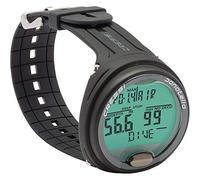 Cressi Donatello Diving Computer Ordinateur de Poignet Professionnel pour la Plongée et l'Apnée Unisex-Adult, Noir/Argent, Taille Unique
