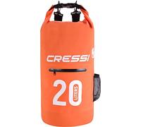 Sac Cressi Dry PVC 20L avec fermeture éclair orange