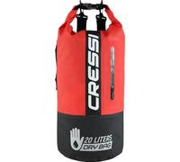 Cressi Dry Bag Premium 20L BI-Color Black Red
