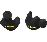 CRESSI Dry Ear Plugs Black - Bouchons d'Oreille en Silicone, Conçu pour Eviter les Infiltrations d'Eau lors de la Natation., Noir, Taille unique, Adultes