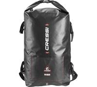 Cressi DRY GARA BAG 60lt RED LOGO EDITION, 70 x 40 x 40CM, Noir