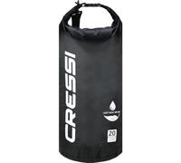 Cressi Dry Premium Sac Technique Ultraléger 100% Étanche Imperméable-Flottant Haute Qualité Mixte Adulte, Noir (Noir/Tek Bag), 20 L