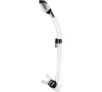 Cressi Dry Snorkel Clear/Black