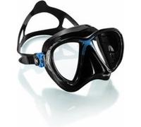 Cressi ds336520 big eyes evolution masque de plongée, grand verre bleu noir G