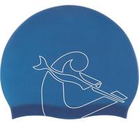 CRESSI Eddie o Ricky Jr Swim Cap - Bonnet de Bain Adultes Unisexe ou Enfants, Taille Unique