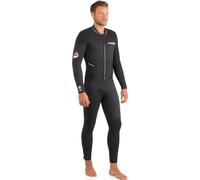 CRESSI Endurance Man Monopiece Wetsuit 3mm - Combinaison Homme Une Pièce en Néoprène Double Doublure Noir 3mm pour la Plongée et Le Snorkeling, XL/5
