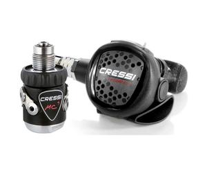 Cressi Ensemble Détendeur De Plongée Xs Compact Mc9 Grey Din