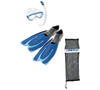 Cressi Set de snorkeling Agua Bleu Taille EU 43-44