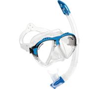 Cressi Set de snorkeling Matrix And Gamma Bleu
