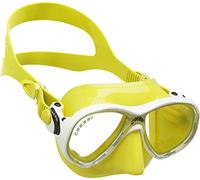 Cressi Estrella Masque de plongée Mixte Enfant, Gelb/Weiß-Marea Jr, 7-13 Years