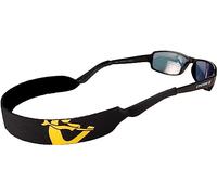 Cressi Eyewear Neo Retainer - Sangle Flottante en néoprène pour Lunettes, Noir/Jaune, Taille Unique, Unisexe Adulte