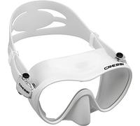Cressi F1 Masque de plongée avec Tuba Blanc