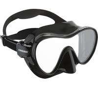CRESSI F1 Mask Black - Masque Sans Cadre pour la Plongée et le Snorkelling, Noir, Taille Unique, Unisex