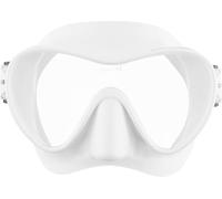 CRESSI F1 - Masque sans Cadre F1 ou Combo Set Masque + Tuba Sec pour la Plongée et Le Snorkelling, Taille Unique, Unisex