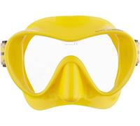 CRESSI F1 - Masque sans Cadre F1 ou Combo Set Masque + Tuba Sec pour la Plongée et Le Snorkelling, Taille Unique, Unisex