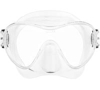CRESSI F1 - Masque sans Cadre F1 ou Combo Set Masque + Tuba Sec pour la Plongée et Le Snorkelling, Taille Unique, Unisex