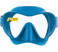 Cressi Masque F1 sans cadre pour plongée et snorkelling Aquamarine Taille unique Unisexe