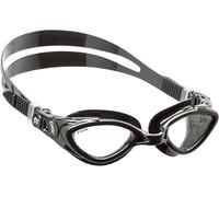 CRESSI Fox Goggles Black - Lunettes de Natation Premium pour Adultes, Anti Brouillard 100% Anti UV, Noir_Lentilles Claire, Taille Unique