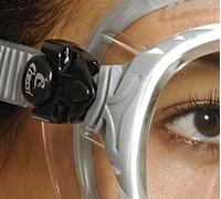CRESSI GAFAS DE SILICONE HAUT DE GAMME EVO BIG EYES CRYSTAL