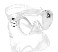CRESSI F1 Mask Clear - Masque Sans Cadre pour la Plongée et le Snorkelling, Transparent, Taille Unique, Unisex